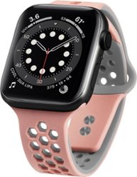 NEXT - Sport Band DUO Watch Strap for Apple Watch® 42mm, 44mm, and 45mm - Pink - Angle_Zoom
