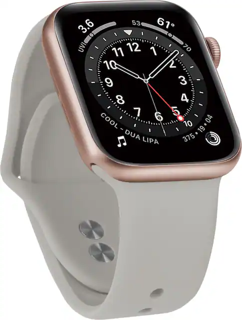 NEXT Sport Band Watch Strap for Apple Watch 38mm 40mm and 41mm Stone Best Buy