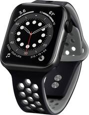 Angle. NEXT - Sport Band DUO Watch Strap for Apple Watch® 42mm, 44mm, and 45mm - Black.