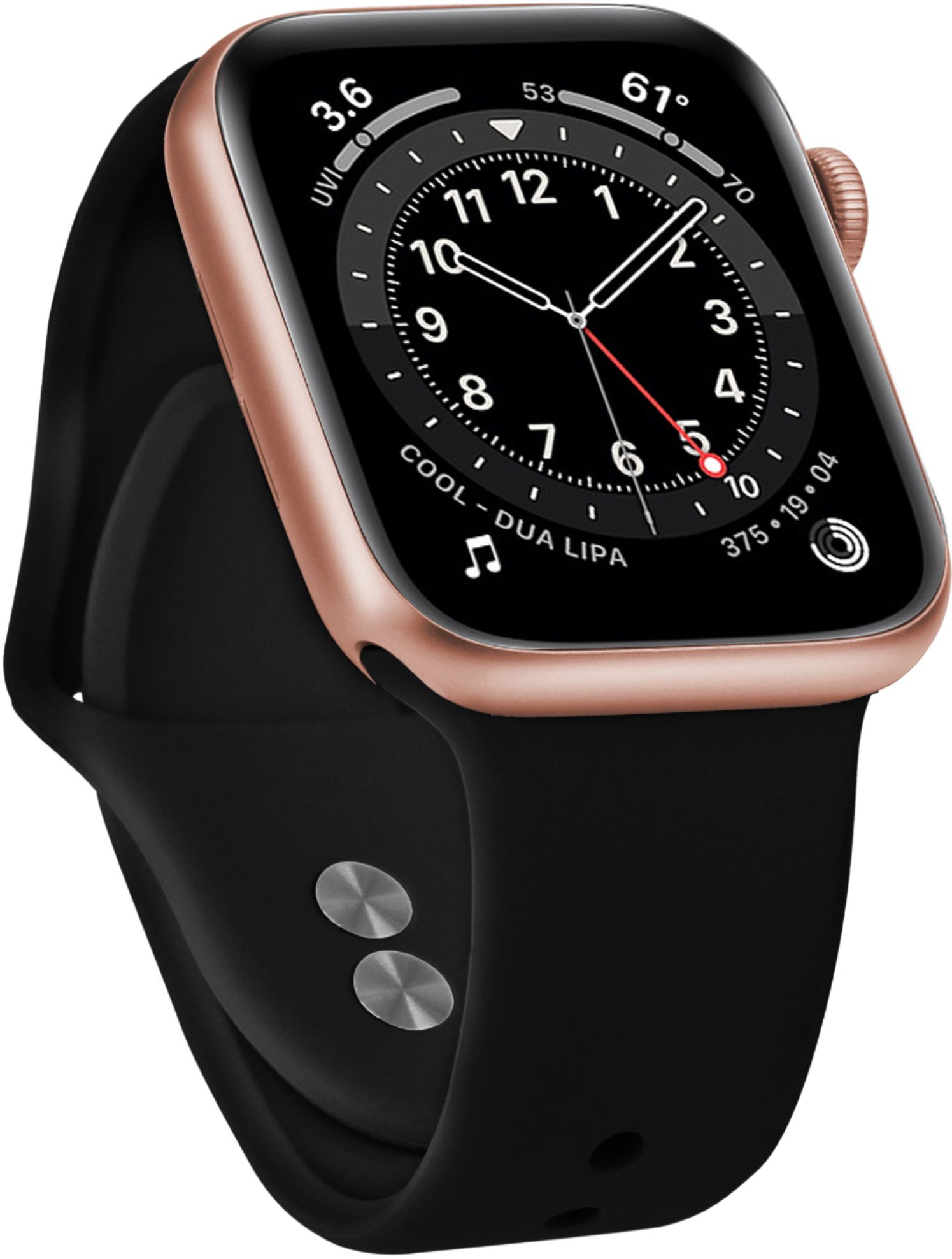NEXT Band Watch Strap Apple 38mm, 40mm, and 41mm Black - Best Buy