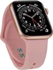 Angle. NEXT - Sport Band Watch Strap for Apple Watch® 38mm, 40mm, and 41mm - Pink.