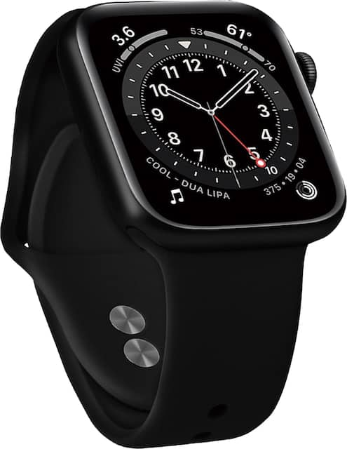 Black sport band store apple watch 4