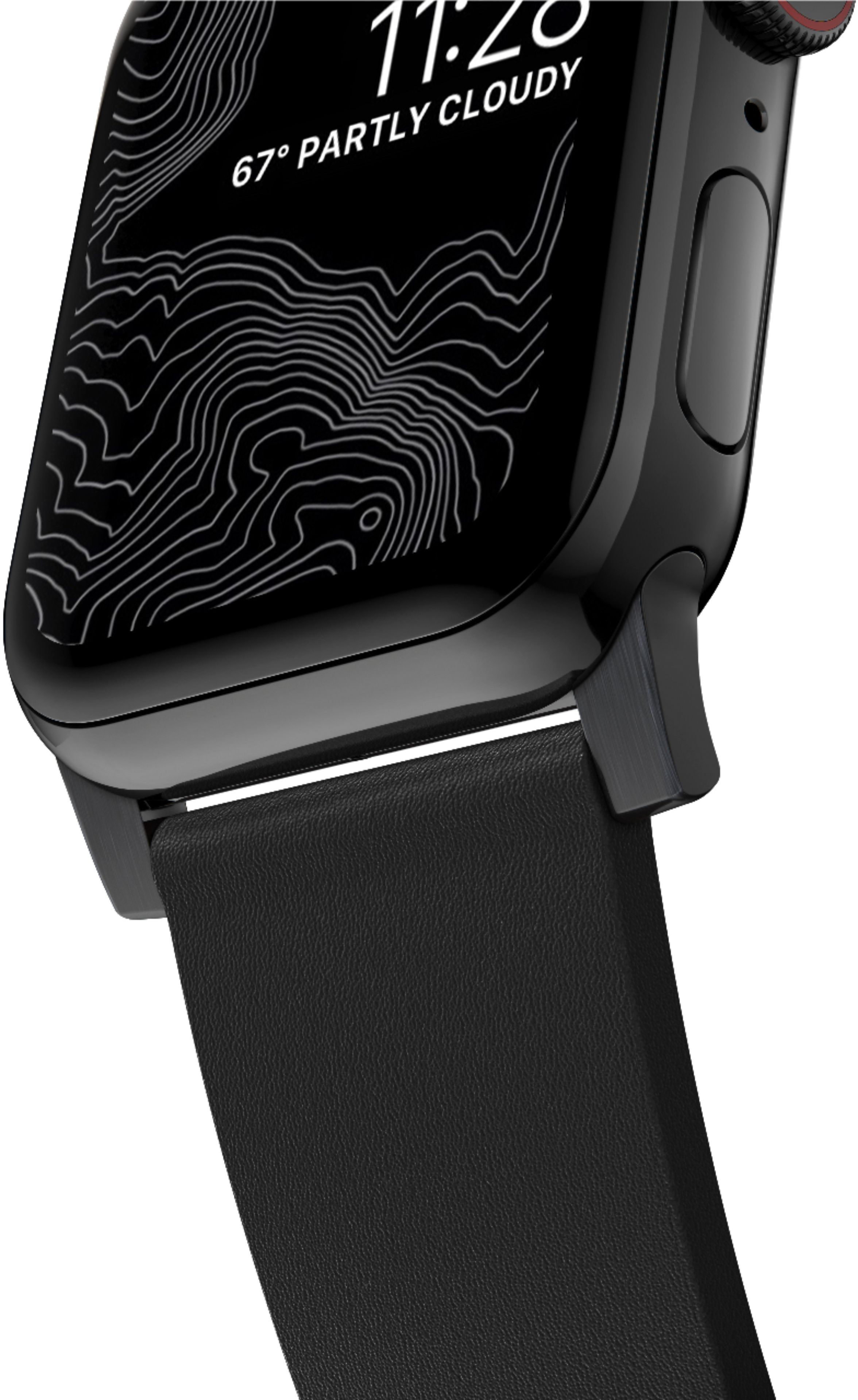 Left View: Pride Edition Nike Sport Band for Apple Watch™ 44mm - Pride