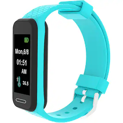 Alt View 1. 3Plus - HR Plus Activity Tracker + Heart Rate - Teal.