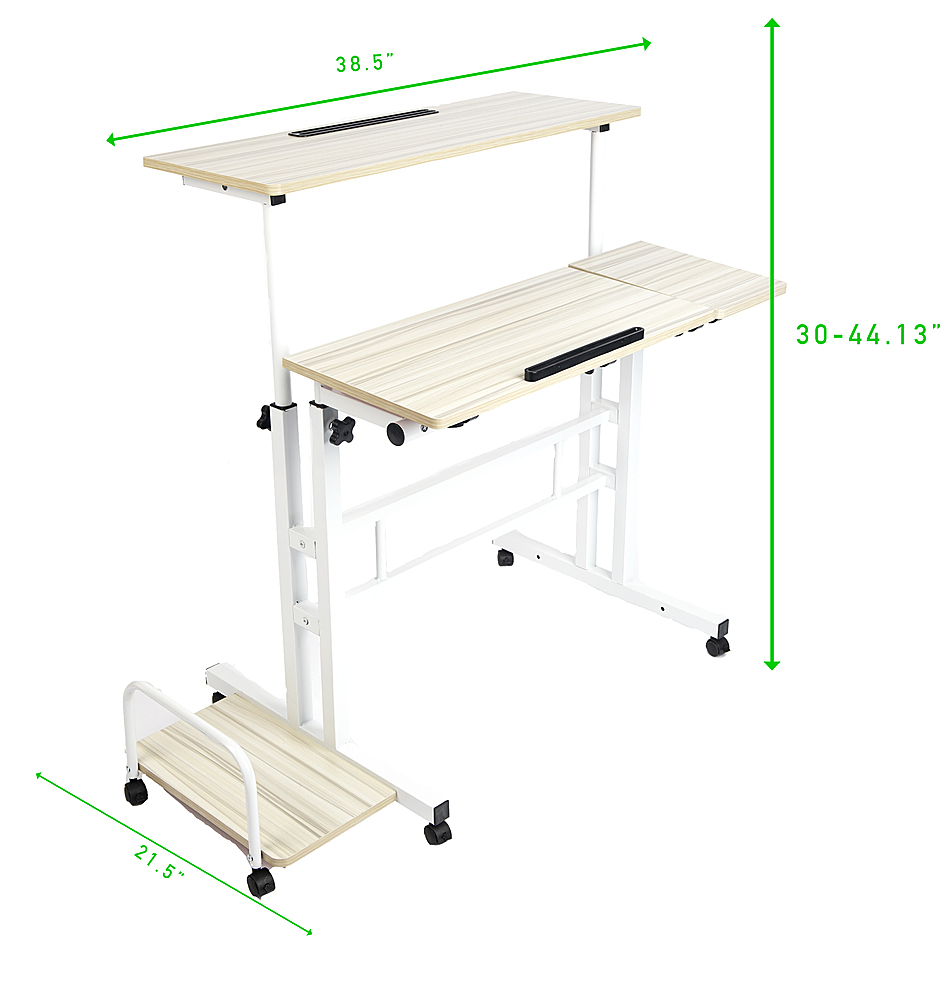 Mind Reader Mobile Sitting or Standing Desk, Michaels