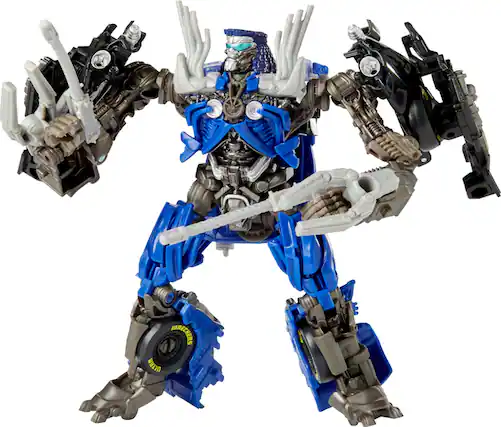 Front. Transformers - Transformers Studio Series Deluxe Dark of the Moon Topspin.