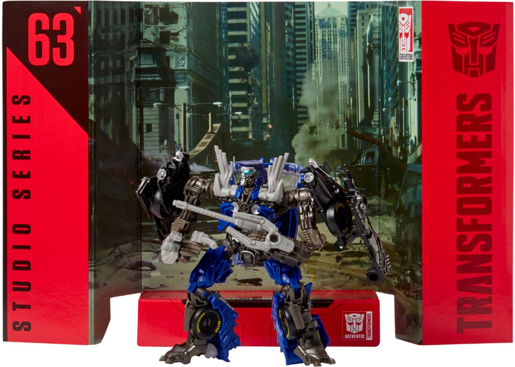 Alt View 12. Transformers - Transformers Studio Series Deluxe Dark of the Moon Topspin.