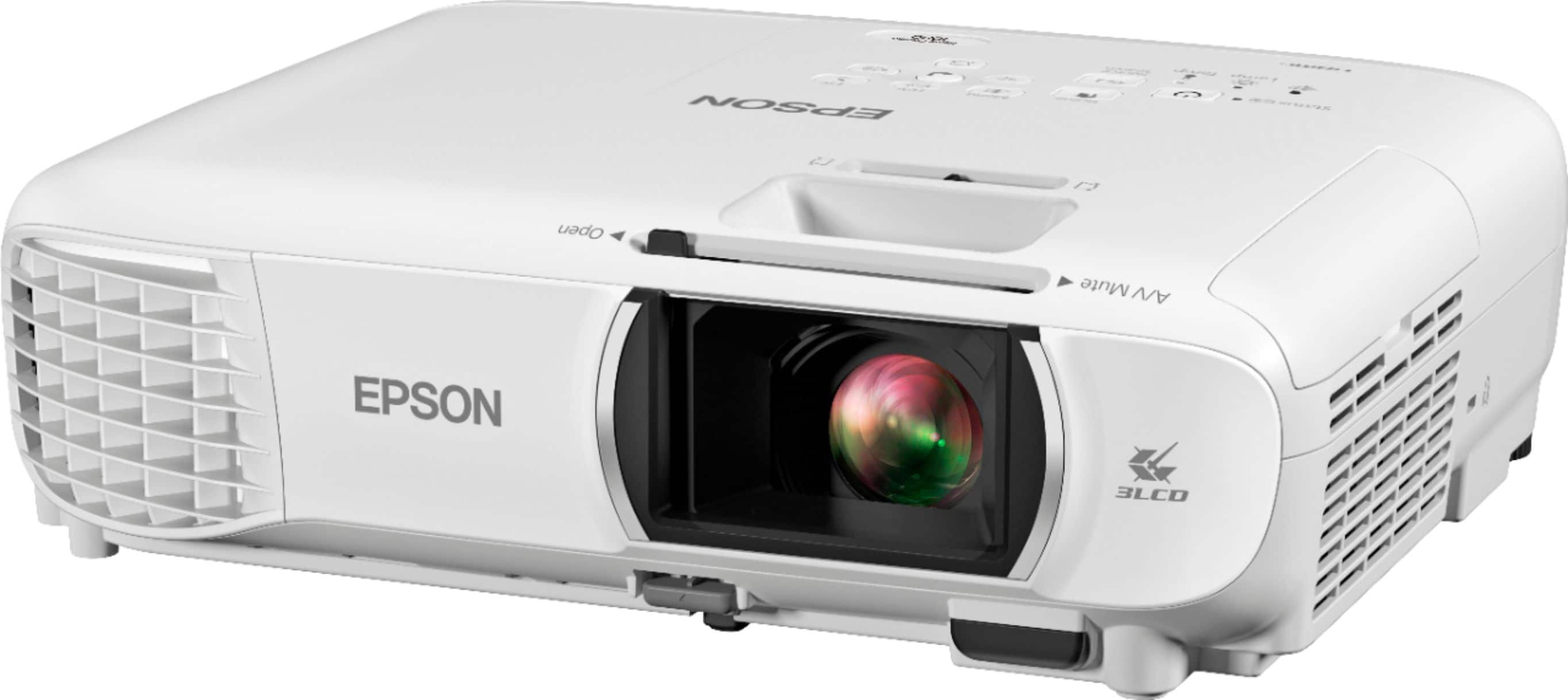 Alt View 12. Epson - Home Cinema 1080 1080p 3LCD Projector - White.
