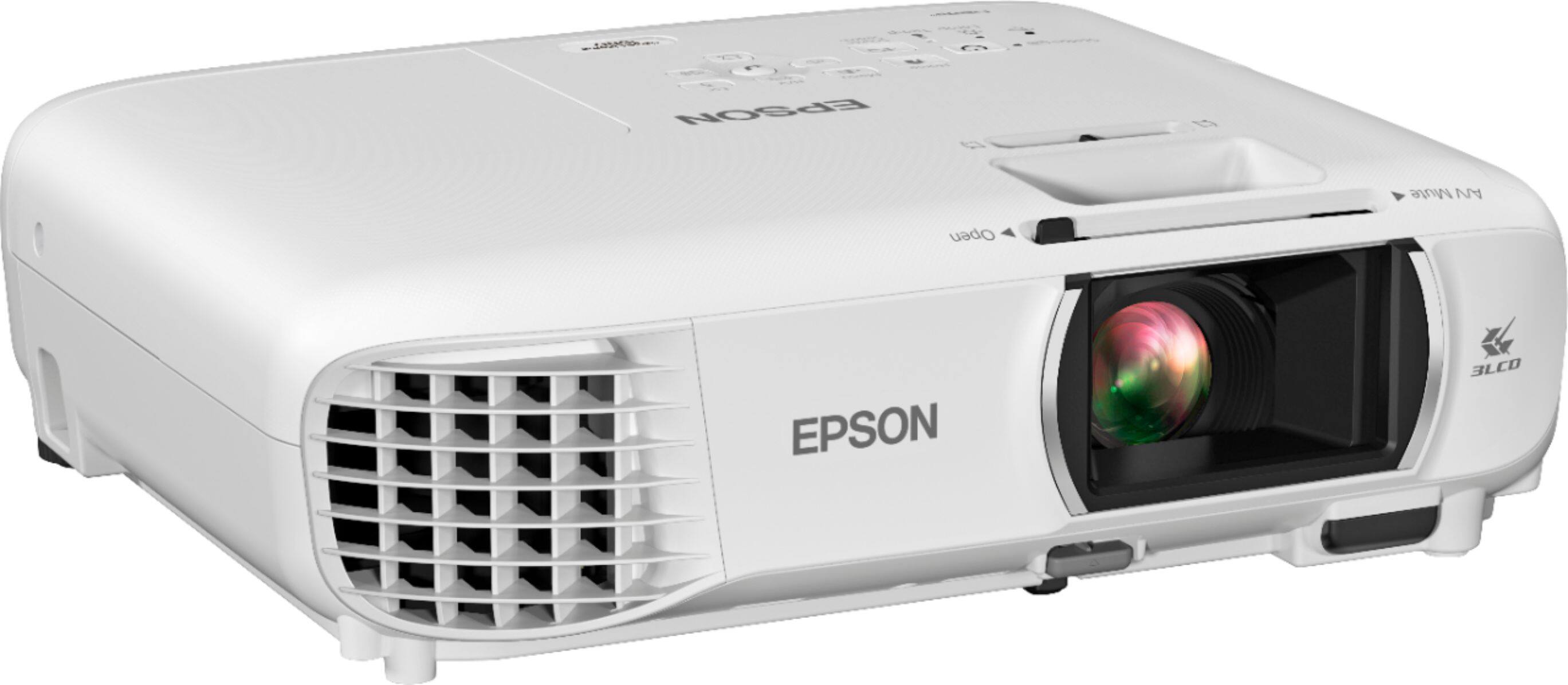 Alt View 13. Epson - Home Cinema 1080 1080p 3LCD Projector - White.