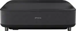 Epson - EpiqVision Ultra LS300 Smart Streaming Laser Short Throw Projector, 3600 lumens, HDR, Android TV, Sports - Black