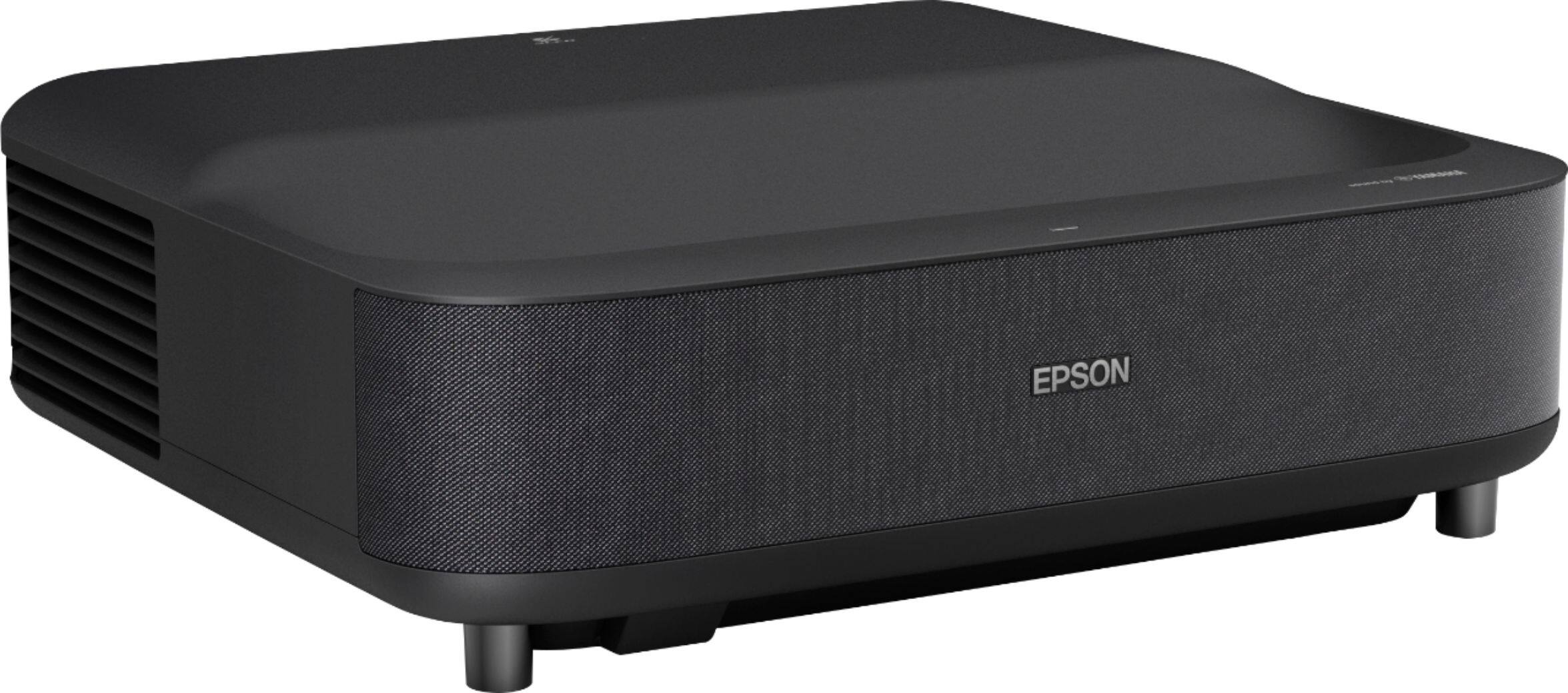 Alt View 11. Epson - EpiqVision Ultra LS300 Smart Streaming Laser Short Throw Projector, 3600 lumens, HDR, Android TV, Sports - Black.