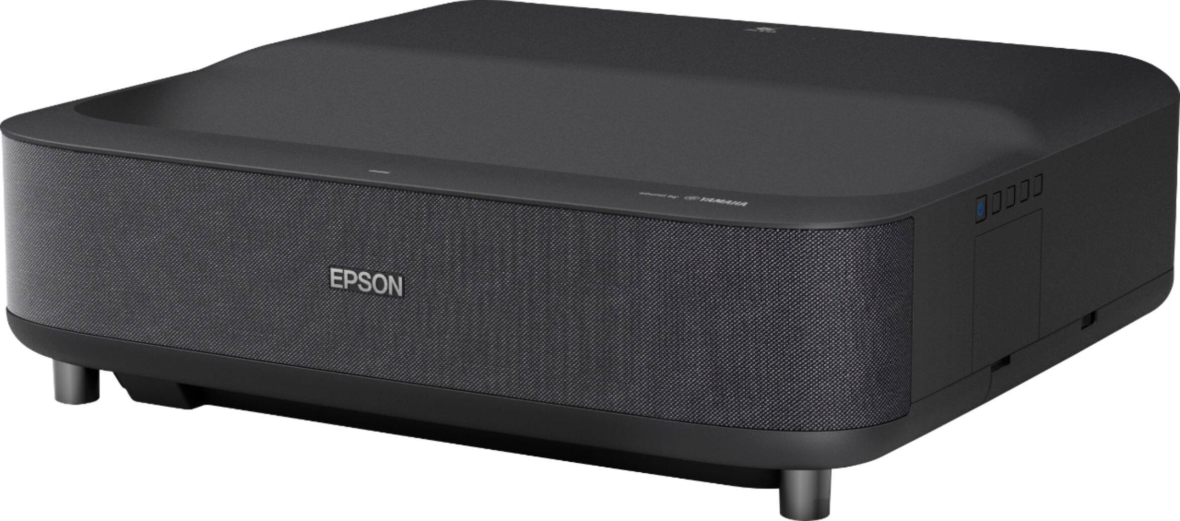 Alt View 12. Epson - EpiqVision Ultra LS300 Smart Streaming Laser Short Throw Projector, 3600 lumens, HDR, Android TV, Sports - Black.