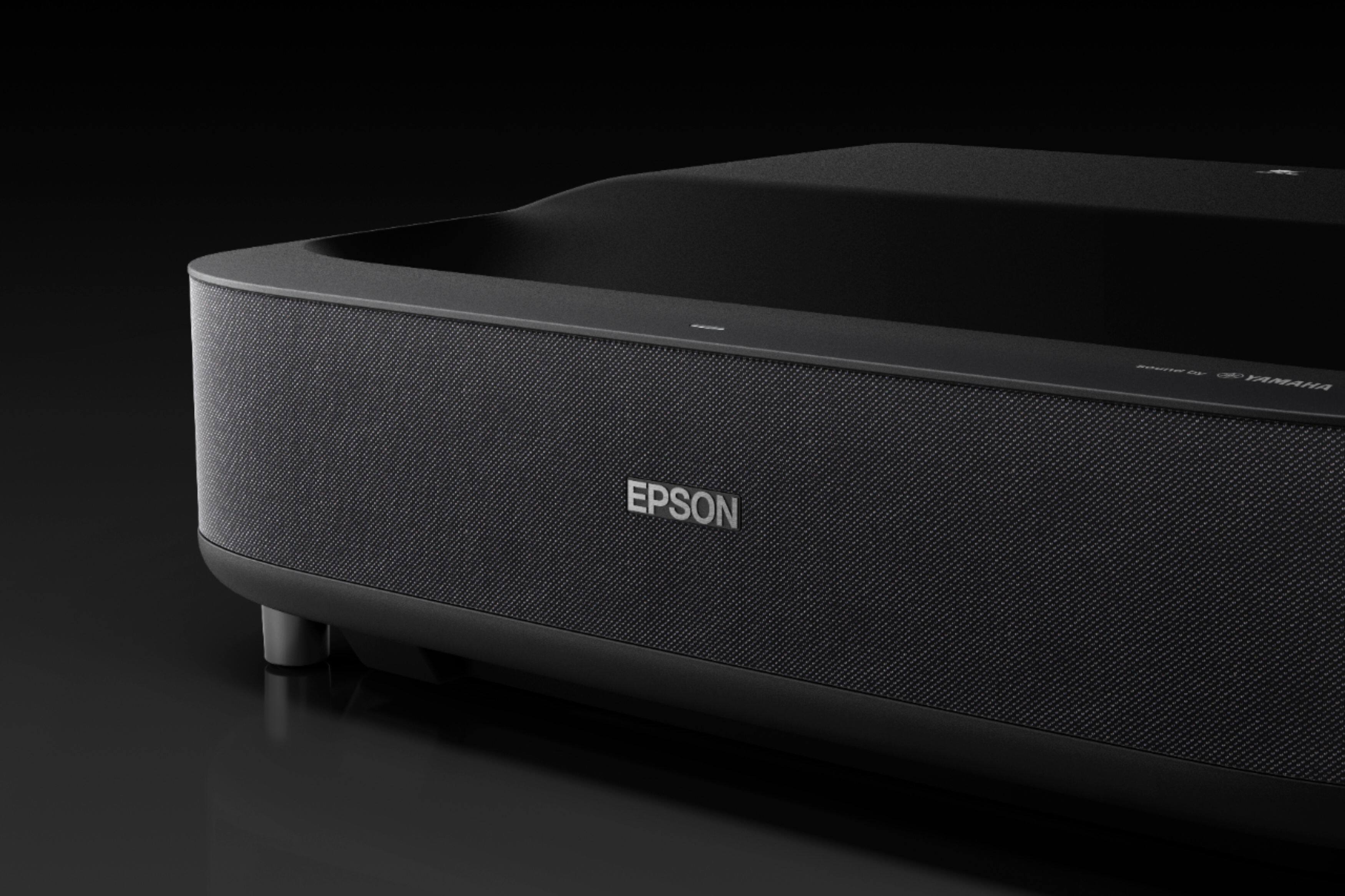Alt View 18. Epson - EpiqVision Ultra LS300 Smart Streaming Laser Short Throw Projector, 3600 lumens, HDR, Android TV, Sports - Black.