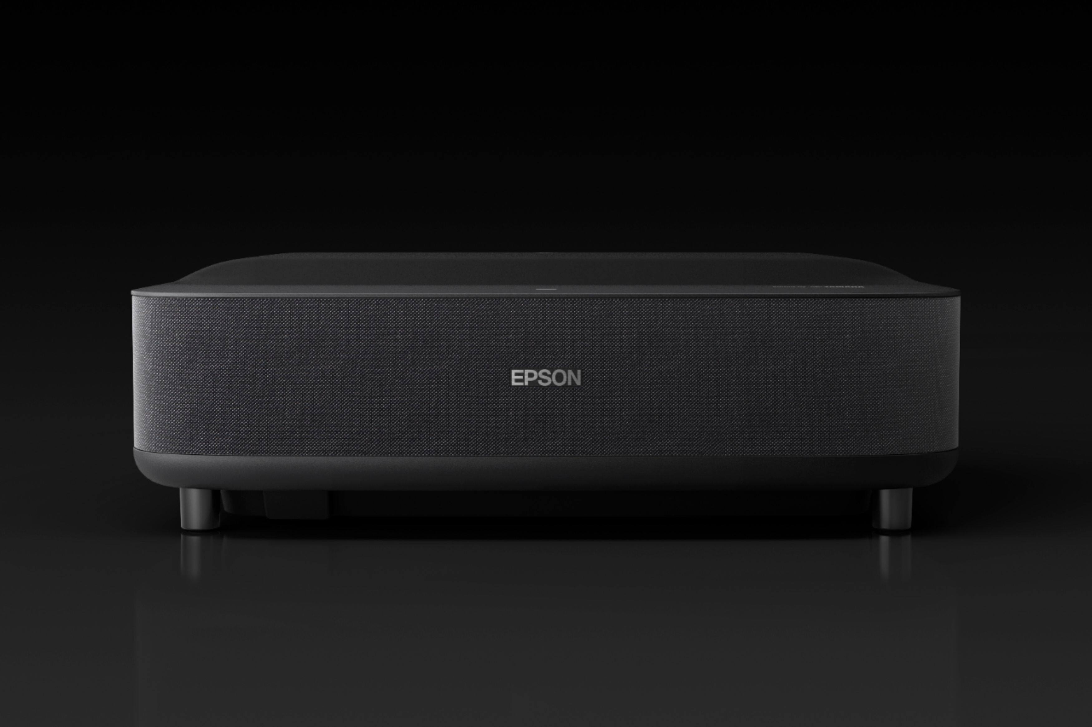 Alt View 19. Epson - EpiqVision Ultra LS300 Smart Streaming Laser Short Throw Projector, 3600 lumens, HDR, Android TV, Sports - Black.