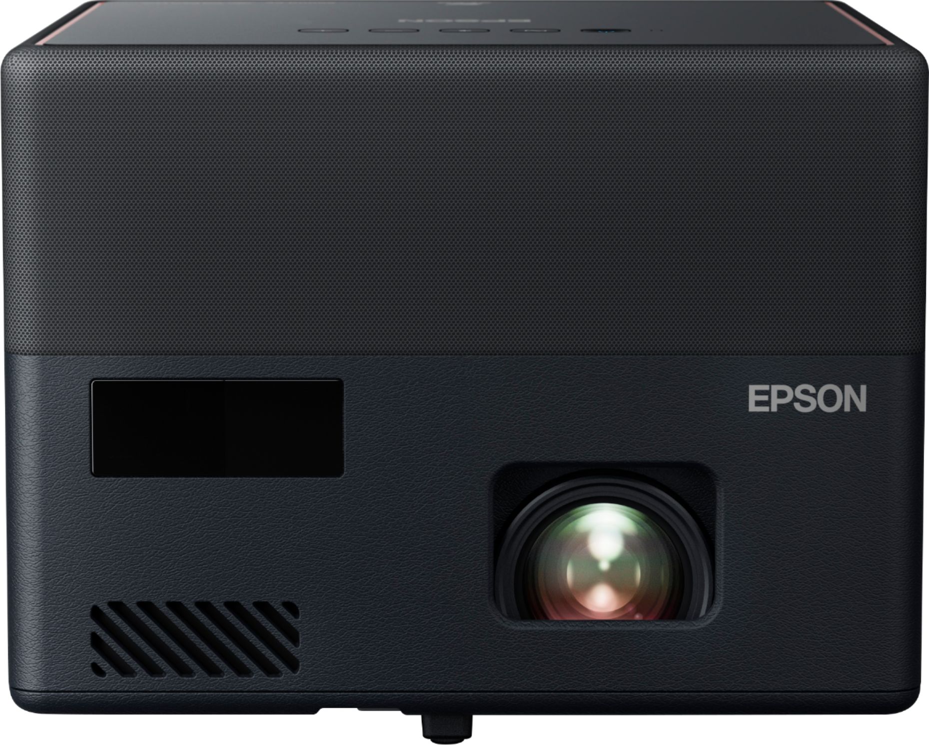 gå gys næse Epson EpiqVision™ Mini EF12 Smart Streaming Laser Projector with HDR and  Android TV Black and Copper V11HA14020 - Best Buy