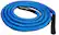 Front. HyperWear - Hyper Rope® flexible metal core short battle rope - Blue.