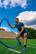 Alt View 11. HyperWear - Hyper Rope® flexible metal core short battle rope - Blue.