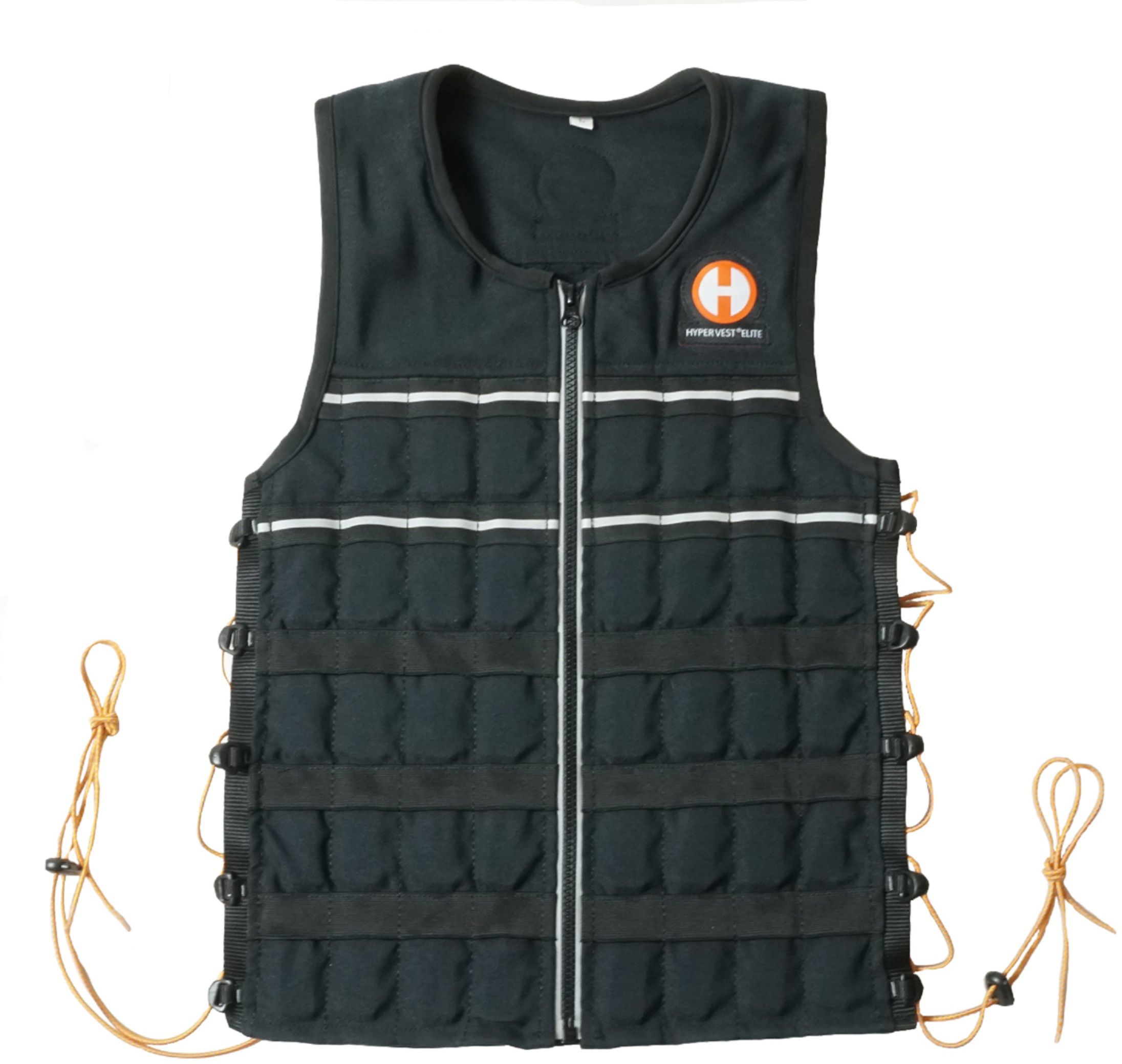 Angle View: HyperWear - Hyper Vest ELITE thin 10lb unisex weight vest - Black