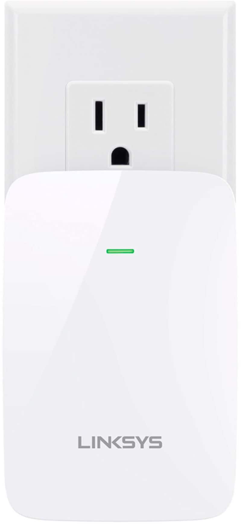Linksys - AC1200 Dual-Band Wi-Fi Range Extender - Front_Zoom