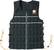 Front. HyperWear - Hyper Vest ELITE thin 10lb unisex weight vest - Black.