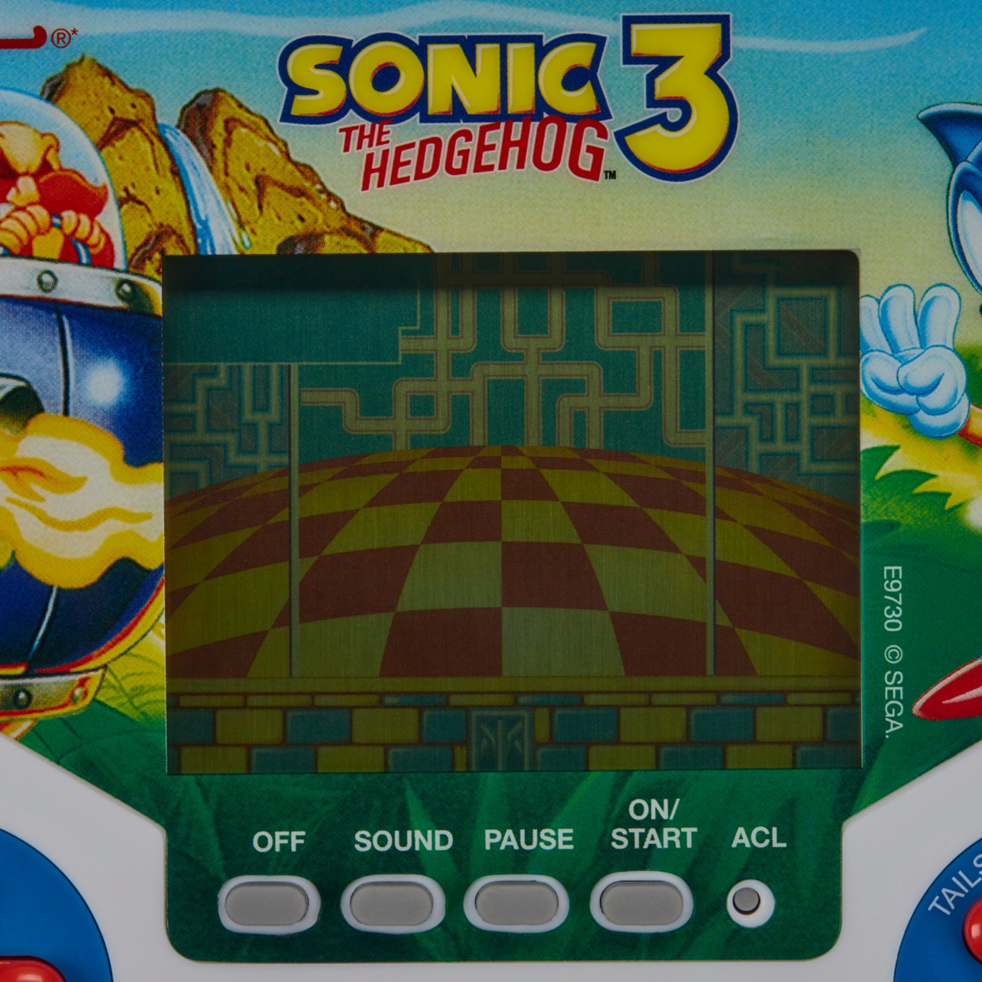 Hasbro Tiger Electronics Handheld Sonic The Hedgehog 3 LCD Game 1994 Reissue New 