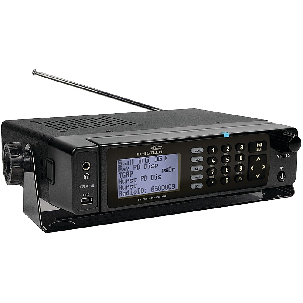 Whistler TRX-2 Digital Scanner Radio Mobile/Desktop Black TRX-2 - Best Buy