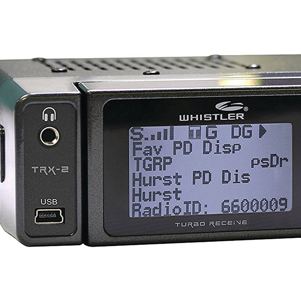 Alt View 16. Whistler - TRX-2 Digital Scanner Radio - Mobile/Desktop - Black.