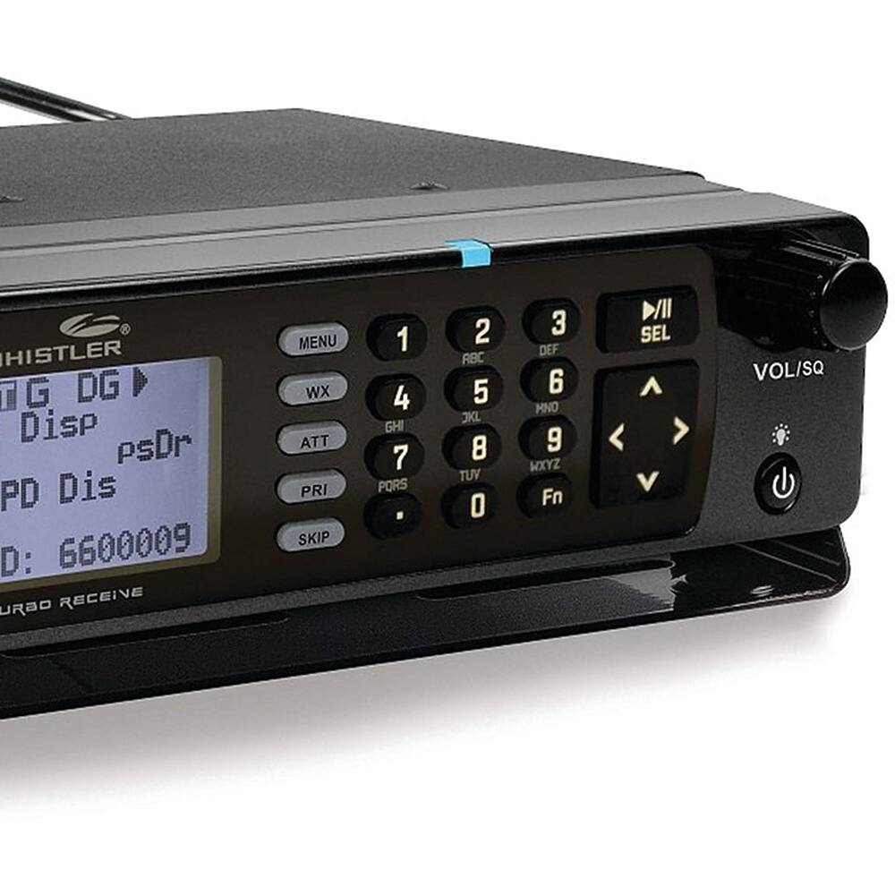 Alt View 18. Whistler - TRX-2 Digital Scanner Radio - Mobile/Desktop - Black.