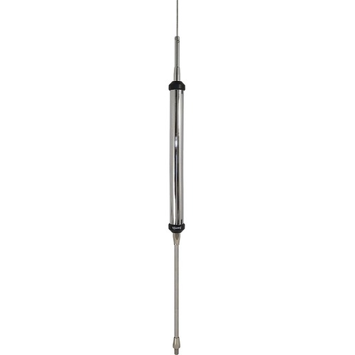 Browning Trucker/CB Antenna with 10-Inch Shaft Silver - Silver