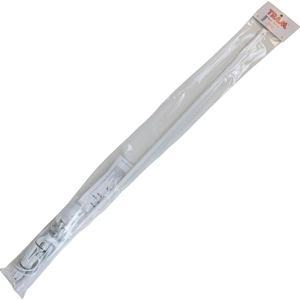 Alt View 17. Tram - 46" VHF Marine Antenna - White - White.