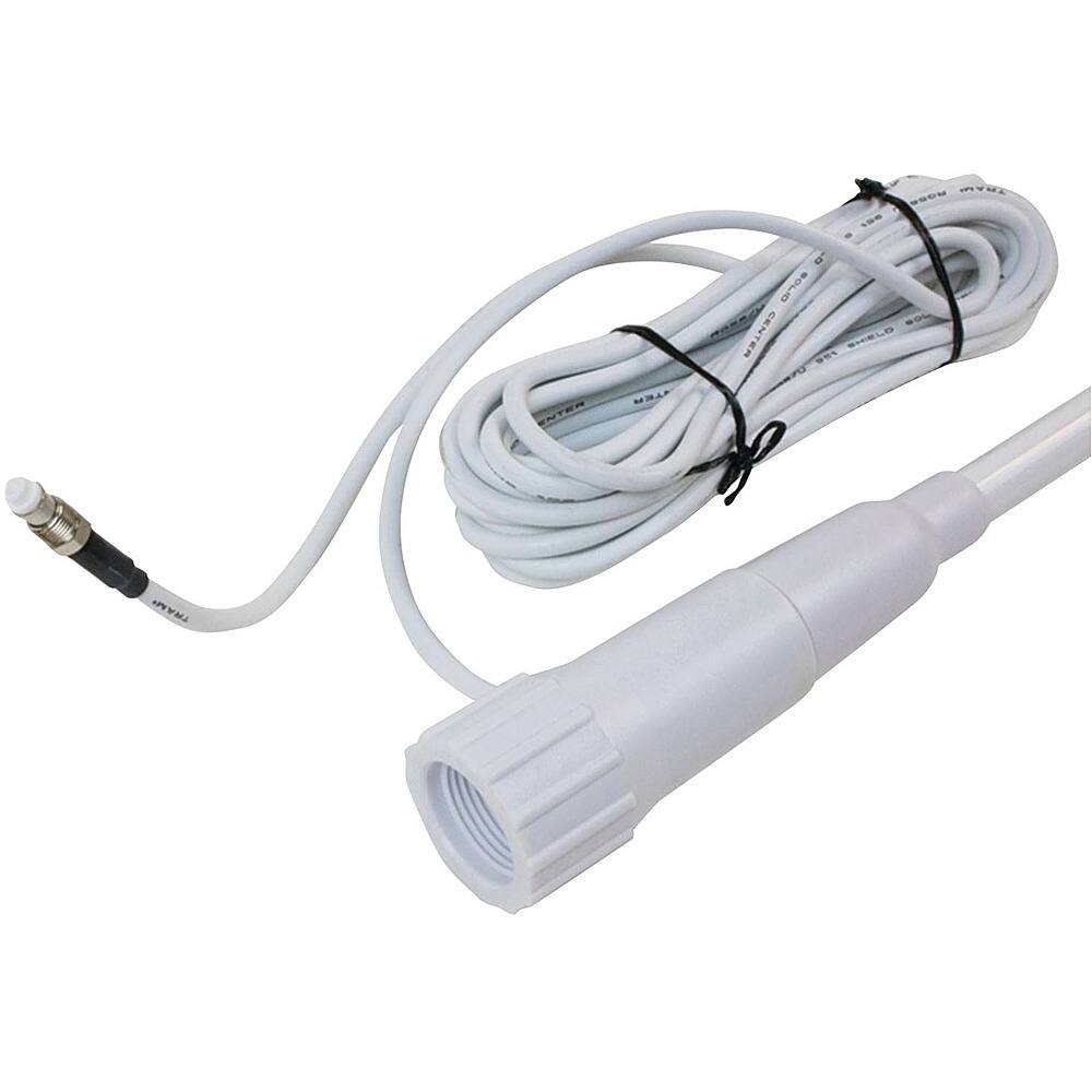 Alt View 19. Tram - 46" VHF Marine Antenna - White - White.