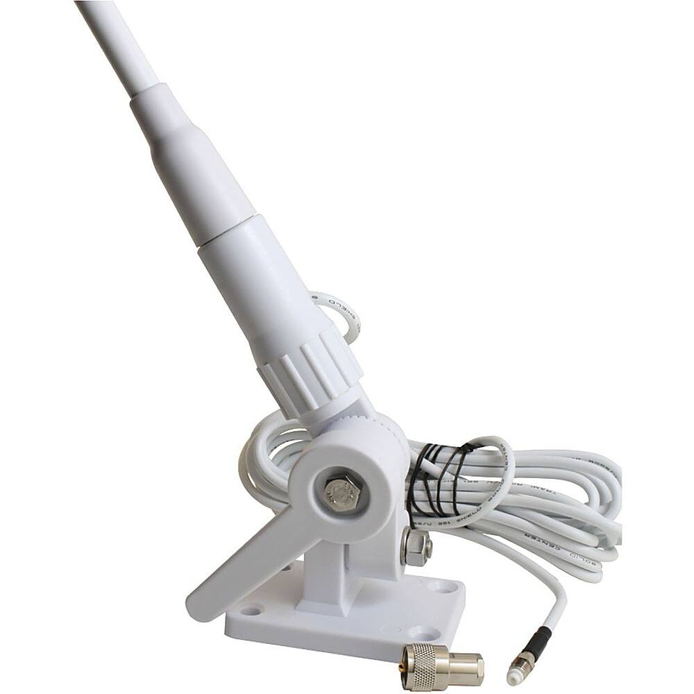 Alt View 24. Tram - 46" VHF Marine Antenna - White - White.