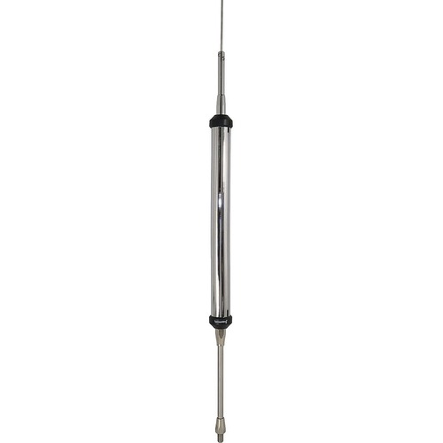 Browning Trucker/CB Antenna with 6-Inch Shaft Silver - Silver