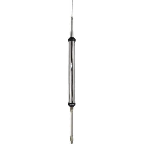 Browning Trucker/CB Antenna with 6-Inch Shaft Silver - Silver