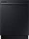 Samsung - 24" Top Control Built-In Dishwasher - Black-Front_Standard