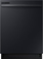 Samsung - 24" Top Control Built-In Dishwasher - Black - Front_Zoom