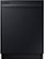 Front Zoom. Samsung - 24" Top Control Built-In Dishwasher - Black.