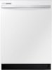 Samsung - 24" Top Control Built-In Dishwasher - White