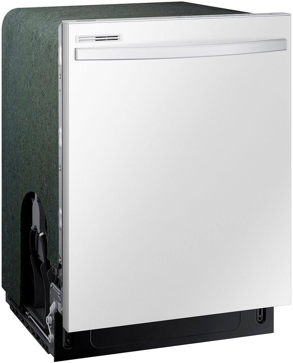 Alt View 11. Samsung - 24" Top Control Built-In Dishwasher - White.
