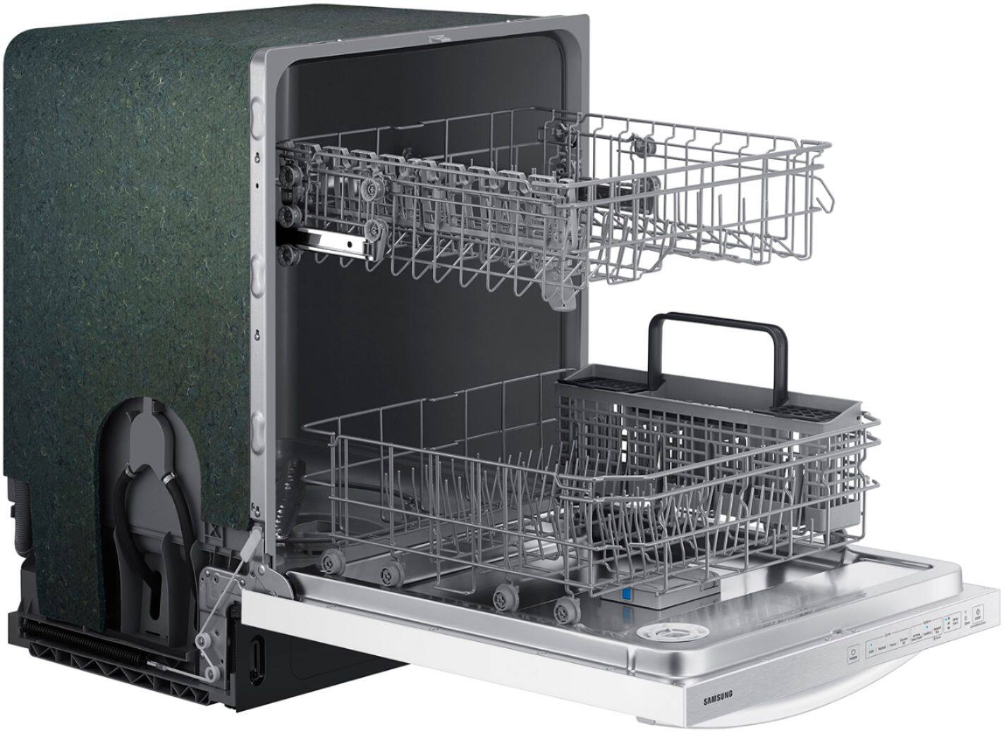 Alt View 16. Samsung - 24" Top Control Built-In Dishwasher - White.