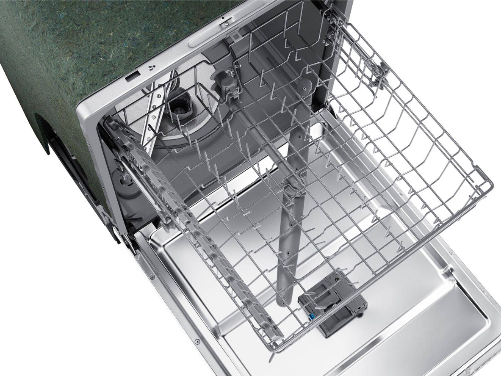 Alt View 19. Samsung - 24" Top Control Built-In Dishwasher - White.