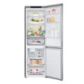 Alt View Zoom 12. LG - 12 cu ft Bottom-Freezer Counter-Depth Refrigerator - Stainless steel.
