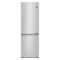 LG - 12 cu ft Bottom-Freezer Counter-Depth Refrigerator - Stainless steel - Alt_View_Zoom_1