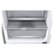 Alt View Zoom 26. LG - 12 cu ft Bottom-Freezer Counter-Depth Refrigerator - Stainless steel.