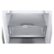 Alt View Zoom 34. LG - 12 cu ft Bottom-Freezer Counter-Depth Refrigerator - Stainless steel.