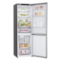 Alt View Zoom 3. LG - 12 cu ft Bottom-Freezer Counter-Depth Refrigerator - Stainless steel.