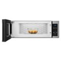 Alt View Zoom 1. Whirlpool - 1.1 Cu. Ft. Low Profile Over-the-Range Microwave Hood with 2-Speed Vent - Stainless steel.