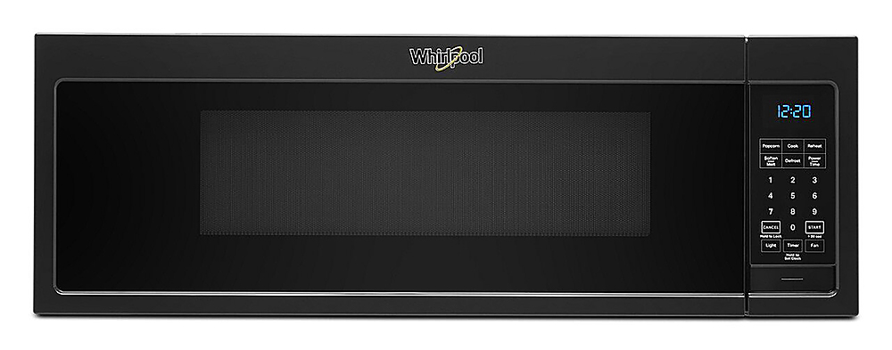Whirlpool 1.1 Cu. Ft. Low Profile Over-the-Range Microwave Hood with 2