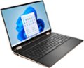 Angle Zoom. HP - Spectre x360 2-in-1 15.6" 4K UHD Touch-Screen Laptop - Intel Core i7 - 16GB Memory - 512GB SSD + 32GB Optane - Nightfall Black.