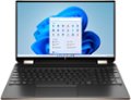 Front Zoom. HP - Spectre x360 2-in-1 15.6" 4K UHD Touch-Screen Laptop - Intel Core i7 - 16GB Memory - 512GB SSD + 32GB Optane - Nightfall Black.